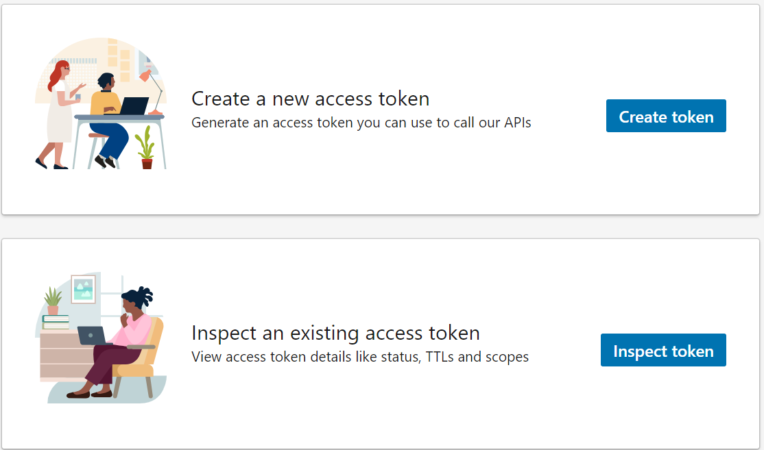 LinkedIn AI OAuth 2.0 Tools page