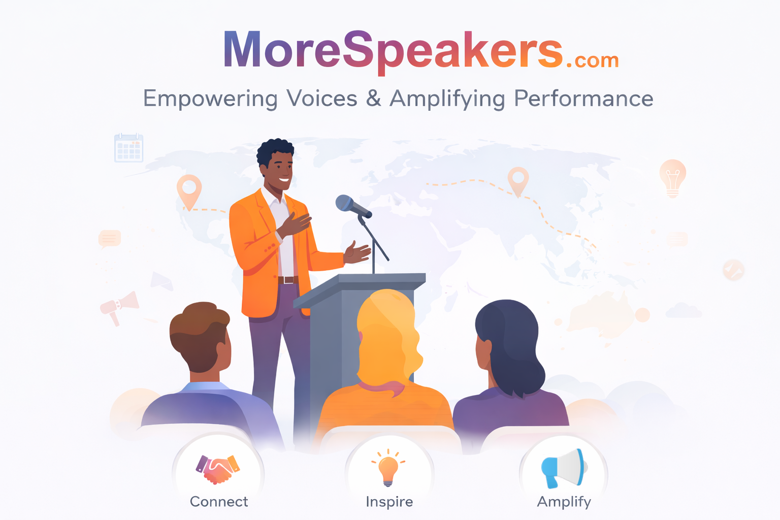 MoreSpeakers.com Hero Image