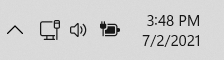Windows 11 - Task Tray